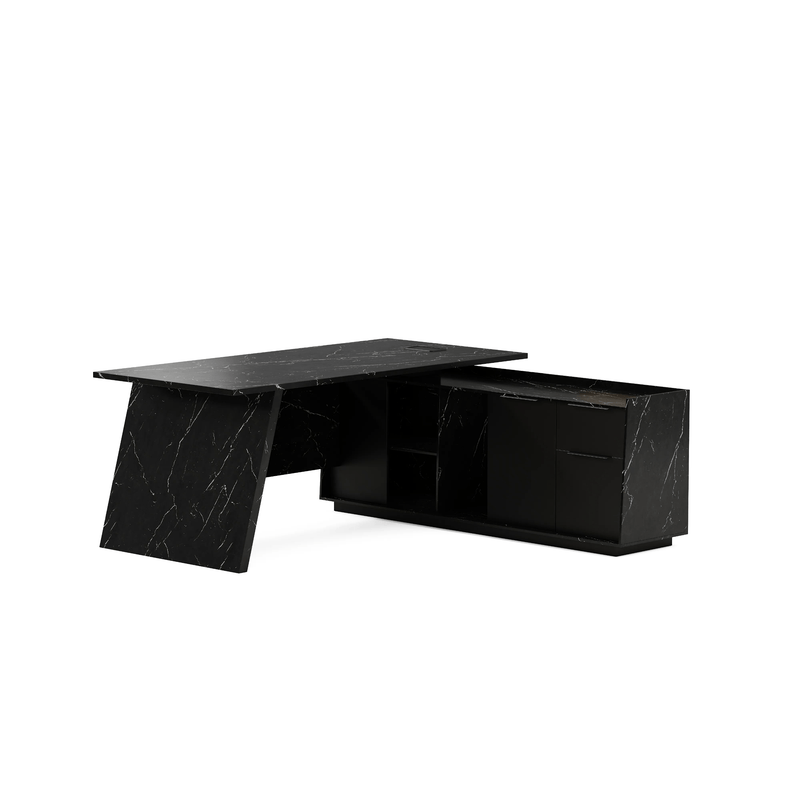 Jaxson ยท Modern L-Shaped Executive Desk