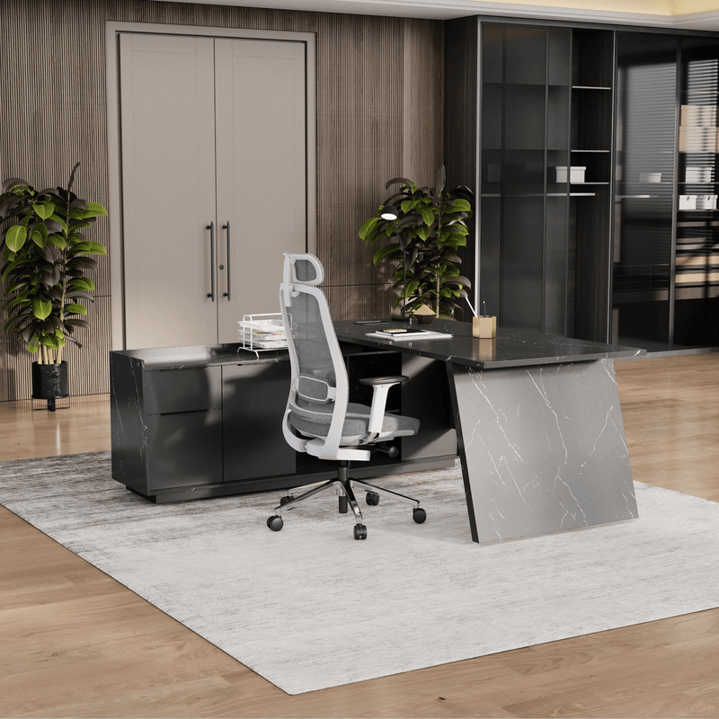 Jaxson ยท Modern L-Shaped Executive Desk