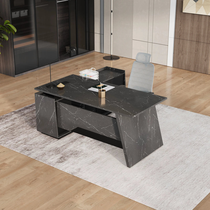 Jaxson ยท Modern L-Shaped Executive Desk