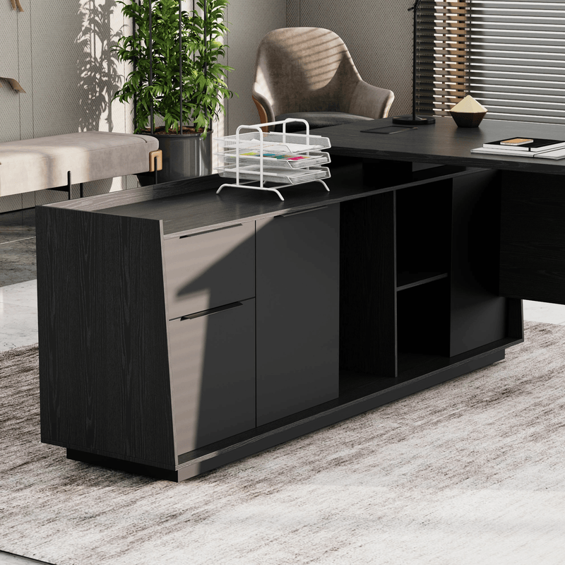 Jaxson ยท Modern L-Shaped Executive Desk