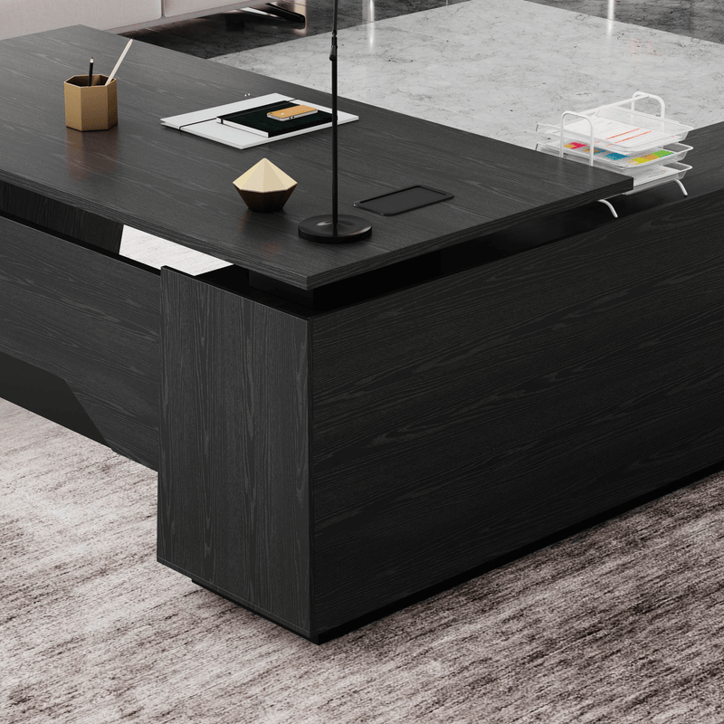 Jaxson ยท Modern L-Shaped Executive Desk