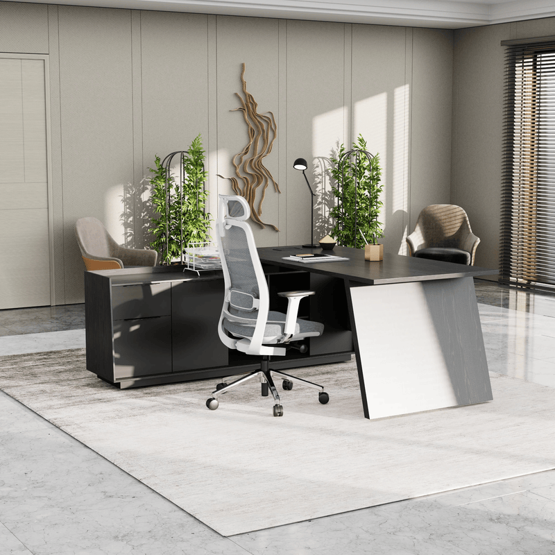 Jaxson ยท Modern L-Shaped Executive Desk