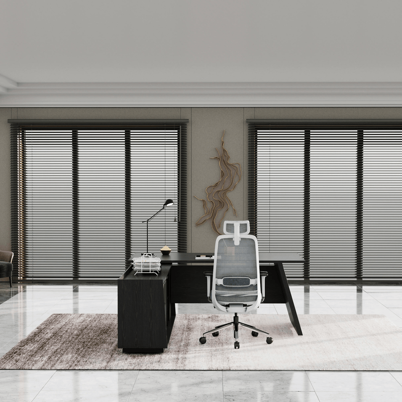 Jaxson ยท Modern L-Shaped Executive Desk