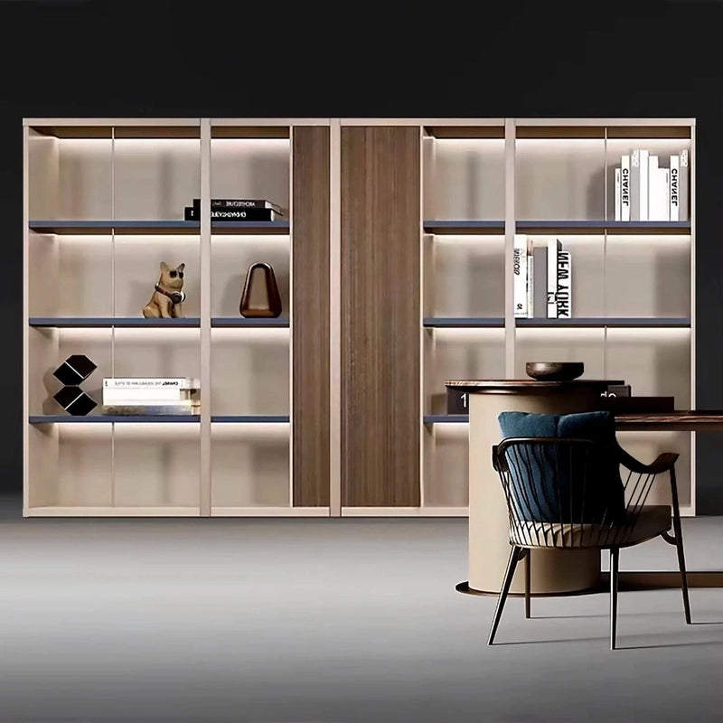 Jenkins ยท Office Shelves w/ Lighting & Closet