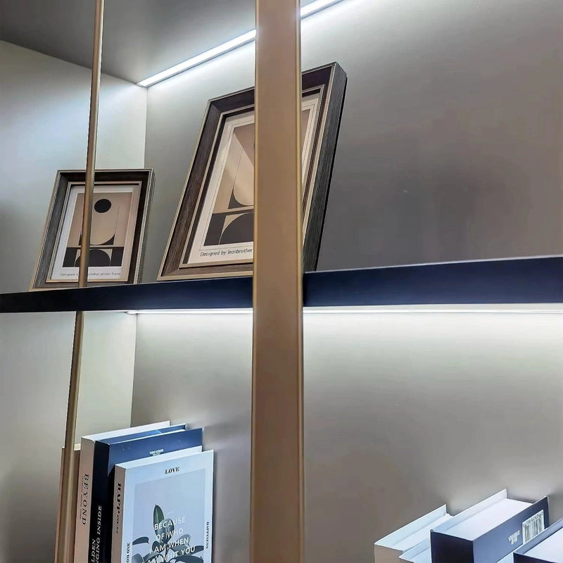 Jenkins ยท Office Shelves w/ Lighting & Closet