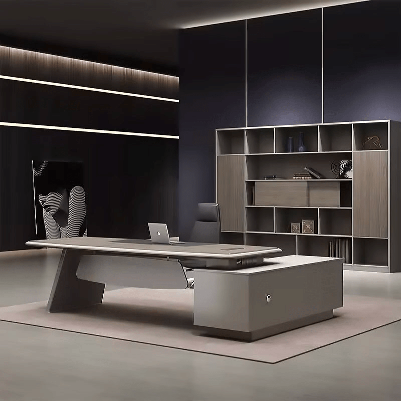 Jennifer ยท Modern L-Shaped Executive Desk