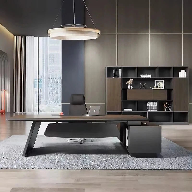 Jennifer · Modern L-Shaped Executive Desk