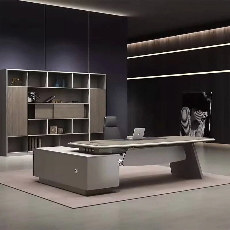 Jennifer · Modern L-Shaped Executive Desk
