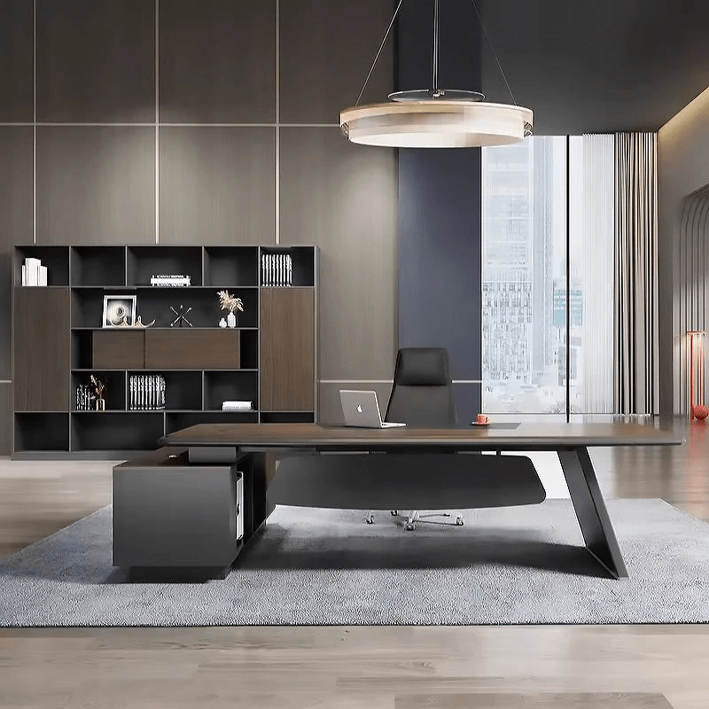 Jennifer ยท Modern L-Shaped Executive Desk