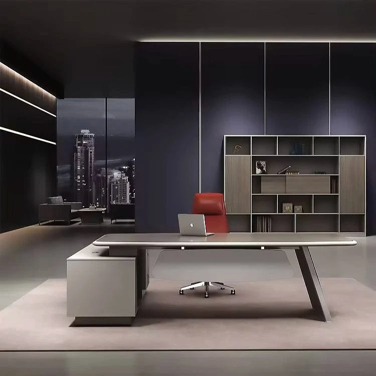 Jennifer · Modern L-Shaped Executive Desk