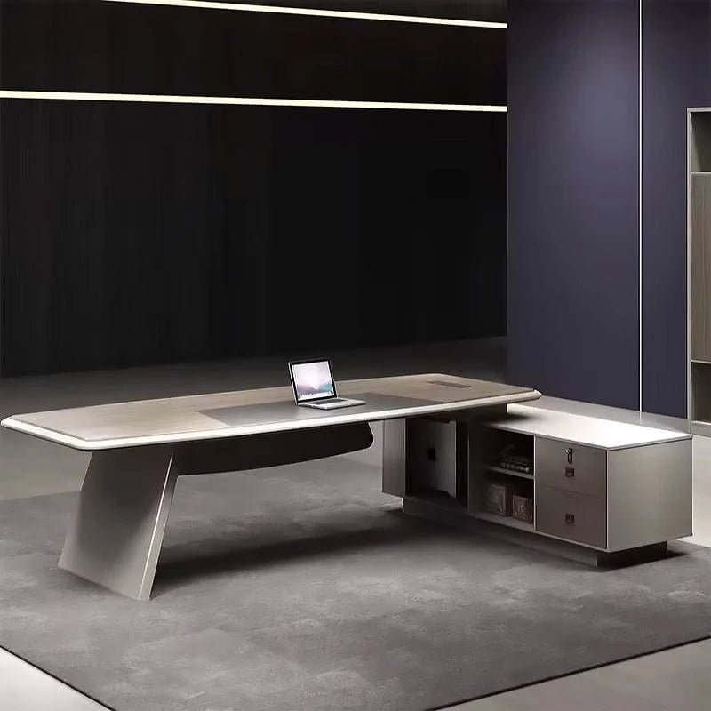 Jennifer · Modern L-Shaped Executive Desk