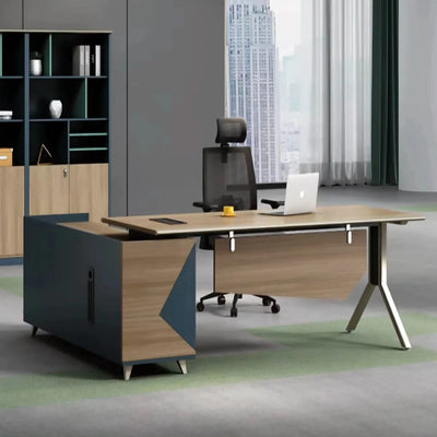 Jessie ยท Modern L-Shaped Executive Desk