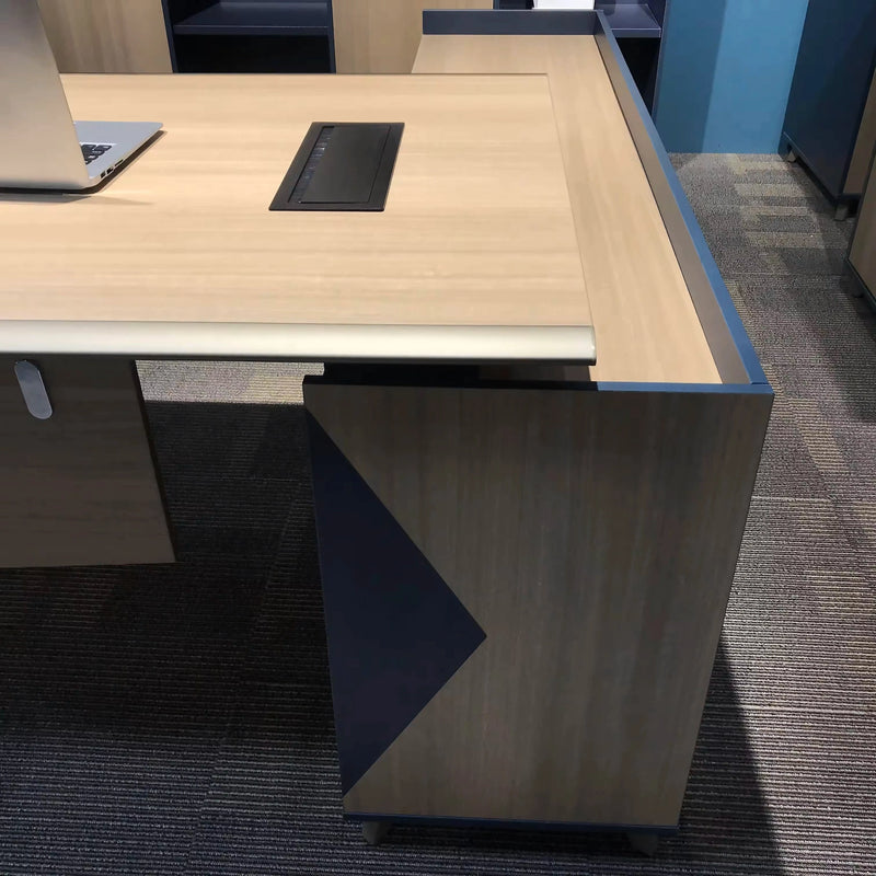 Jessie ยท Modern L-Shaped Executive Desk