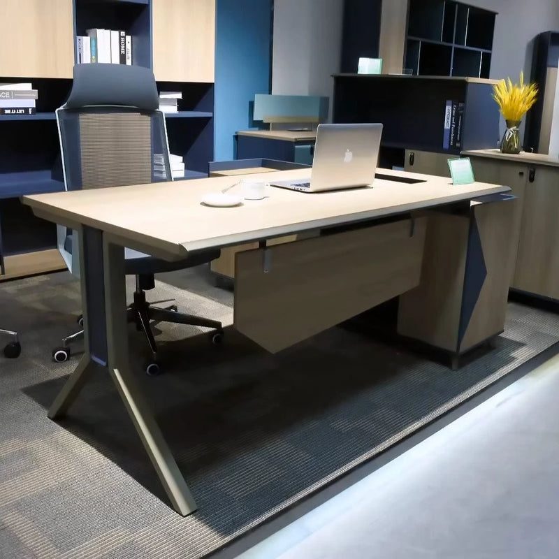 Jessie ยท Modern L-Shaped Executive Desk