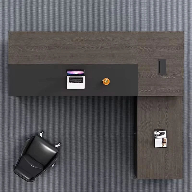Joaquin · Modern L-Shaped Executive Desk