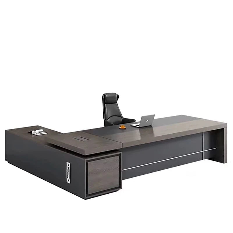 Joaquin · Modern L-Shaped Executive Desk