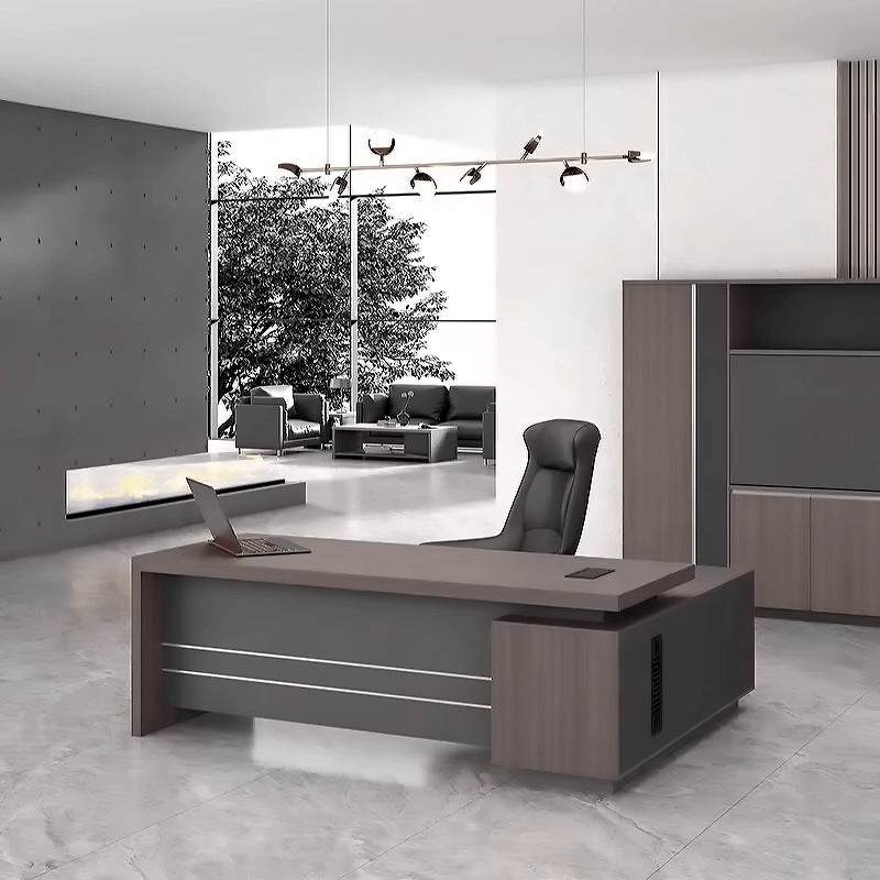 Jonathan ยท Modern L-Shaped Executive Desk