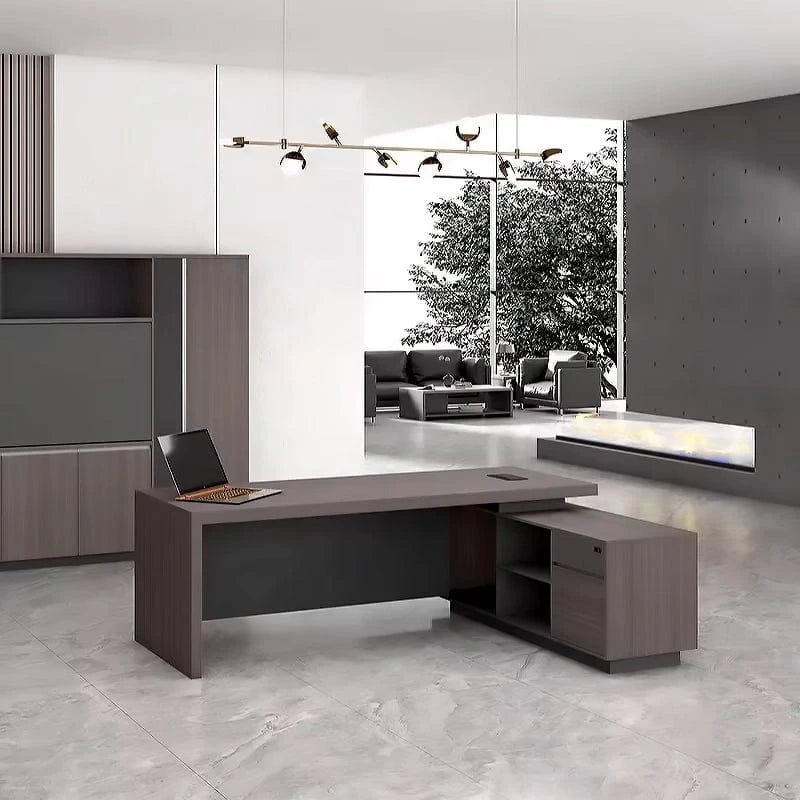 Jonathan ยท Modern L-Shaped Executive Desk