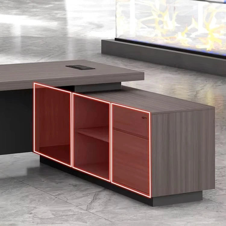 Jonathan ยท Modern L-Shaped Executive Desk
