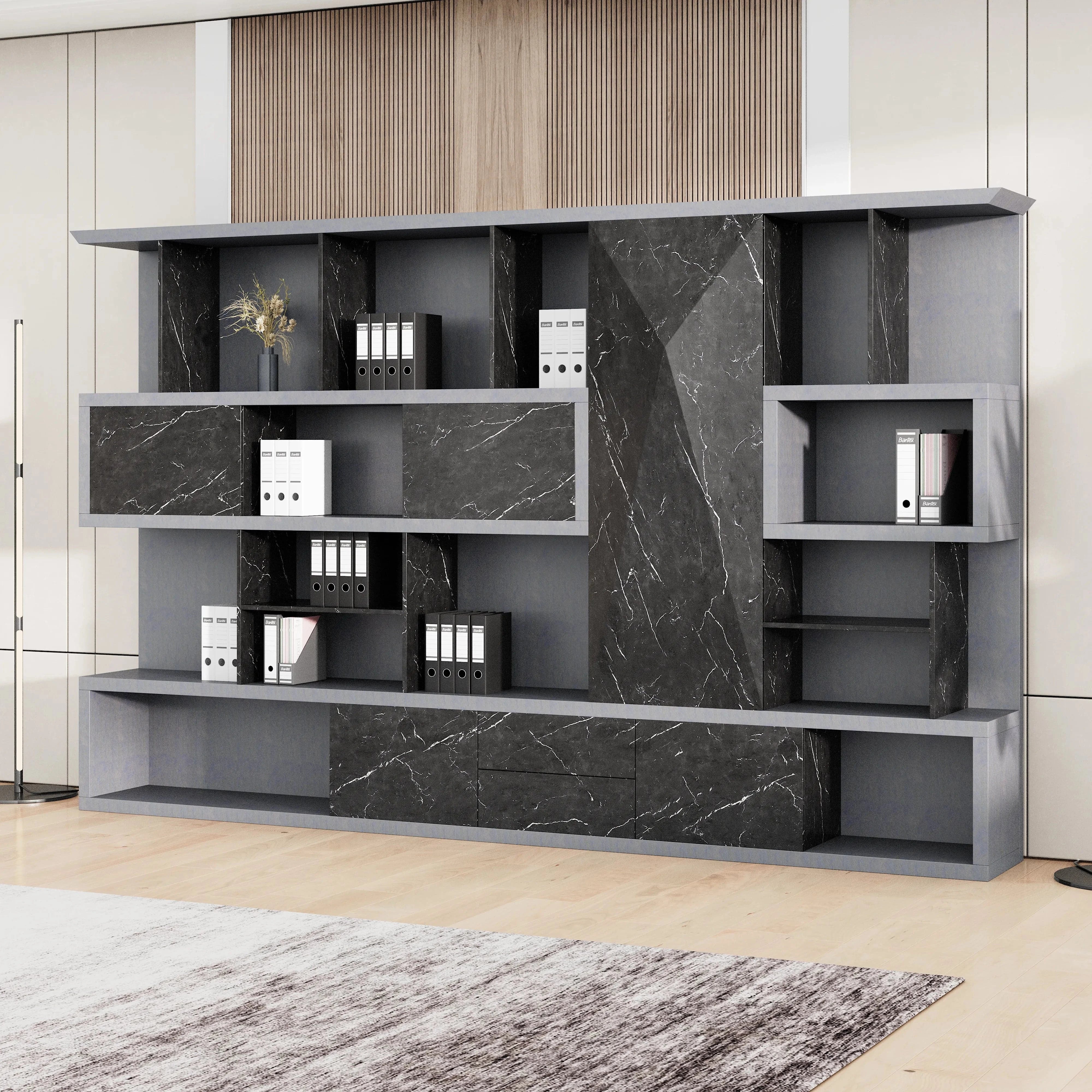 Julian · Office Mixed Media Shelves & Storage