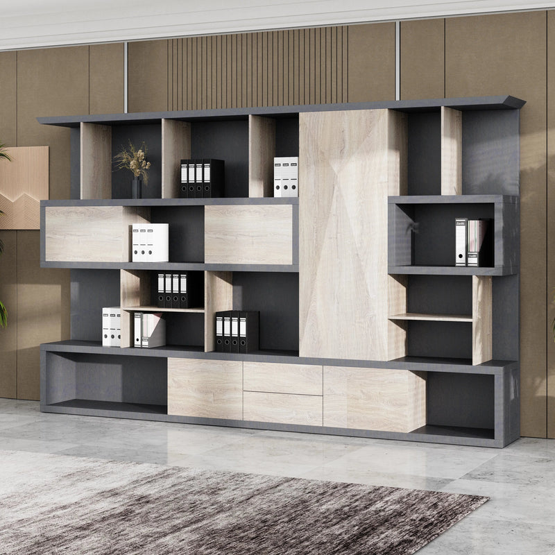Julian · Office Mixed Media Shelves & Storage