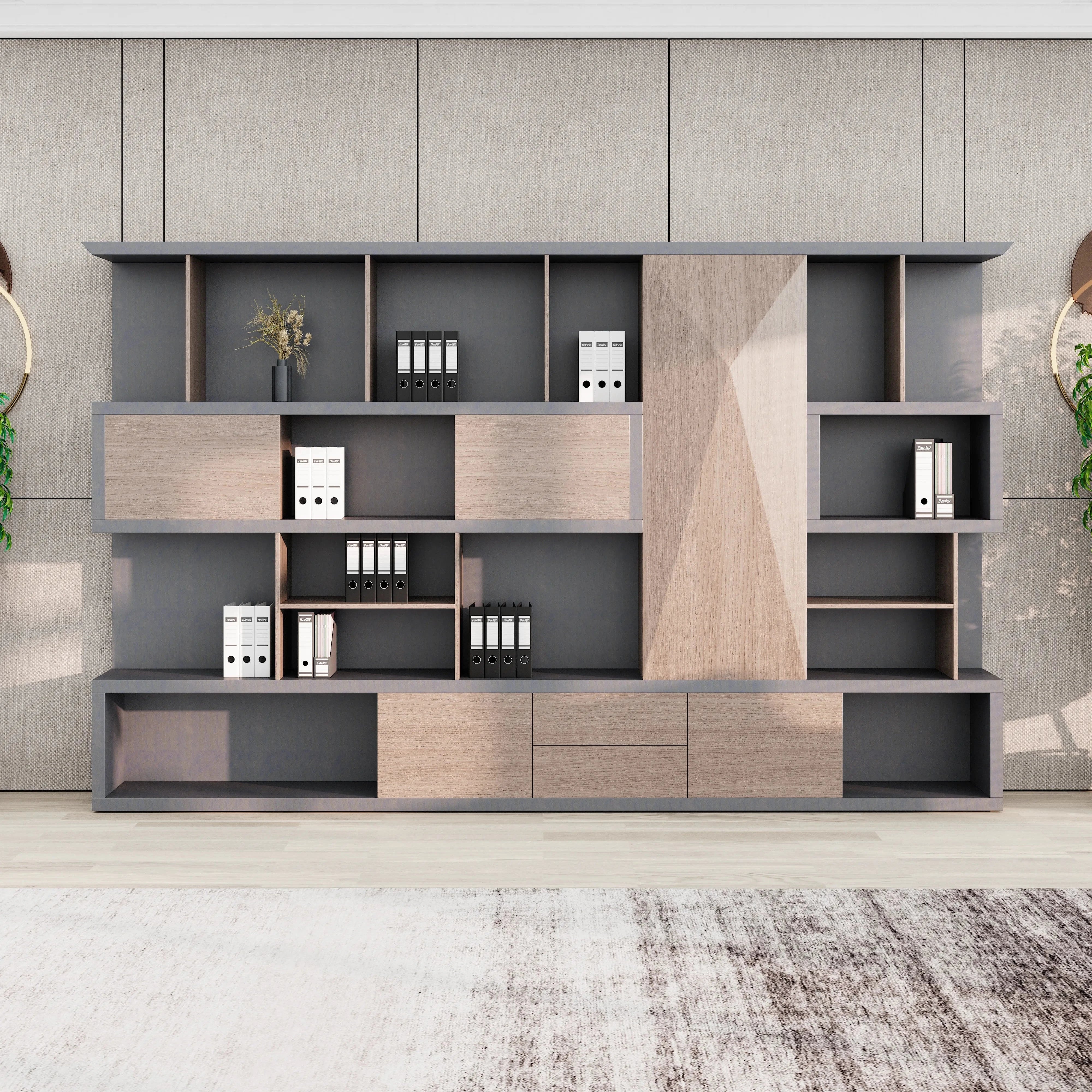 Julian · Office Mixed Media Shelves & Storage