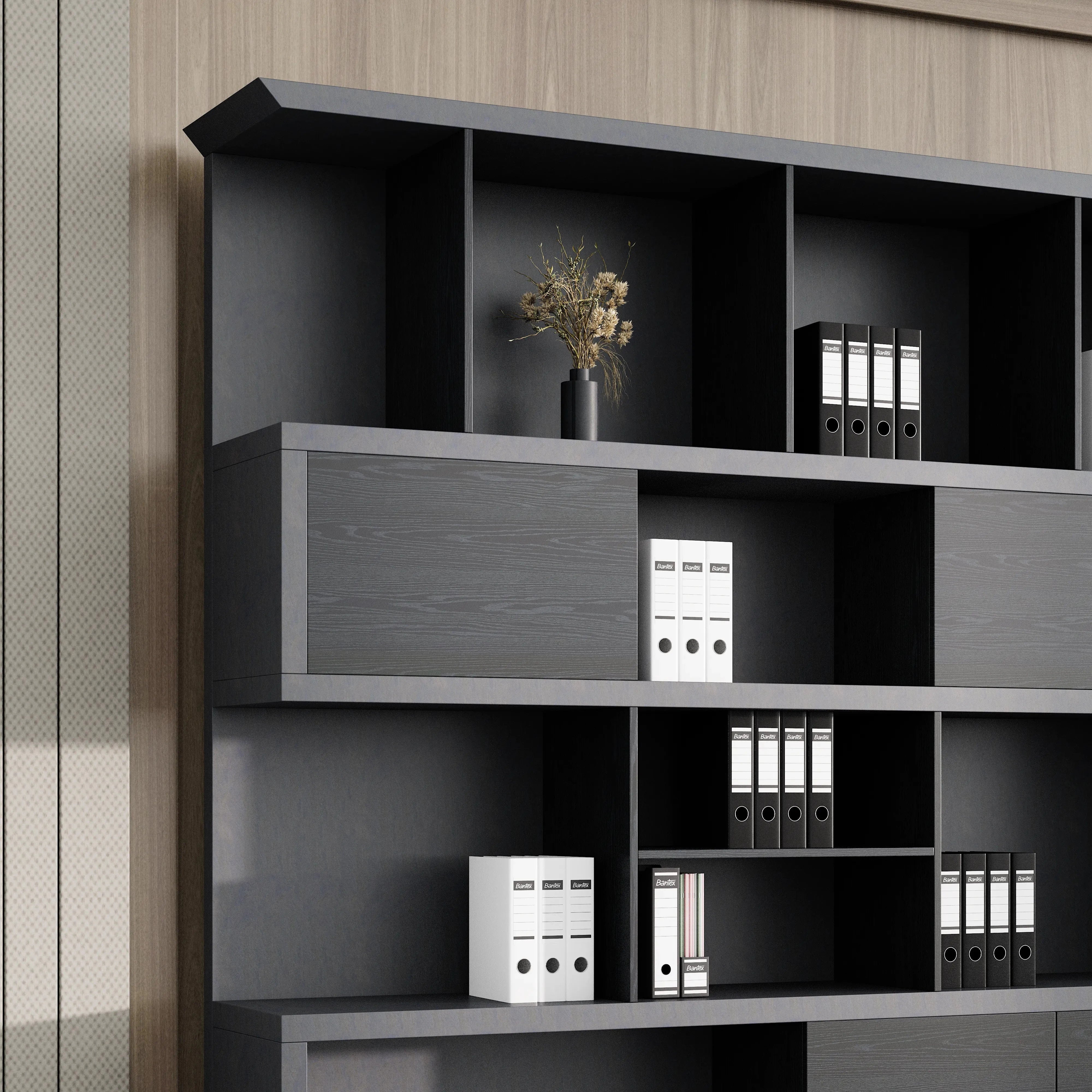 Julian · Office Mixed Media Shelves & Storage