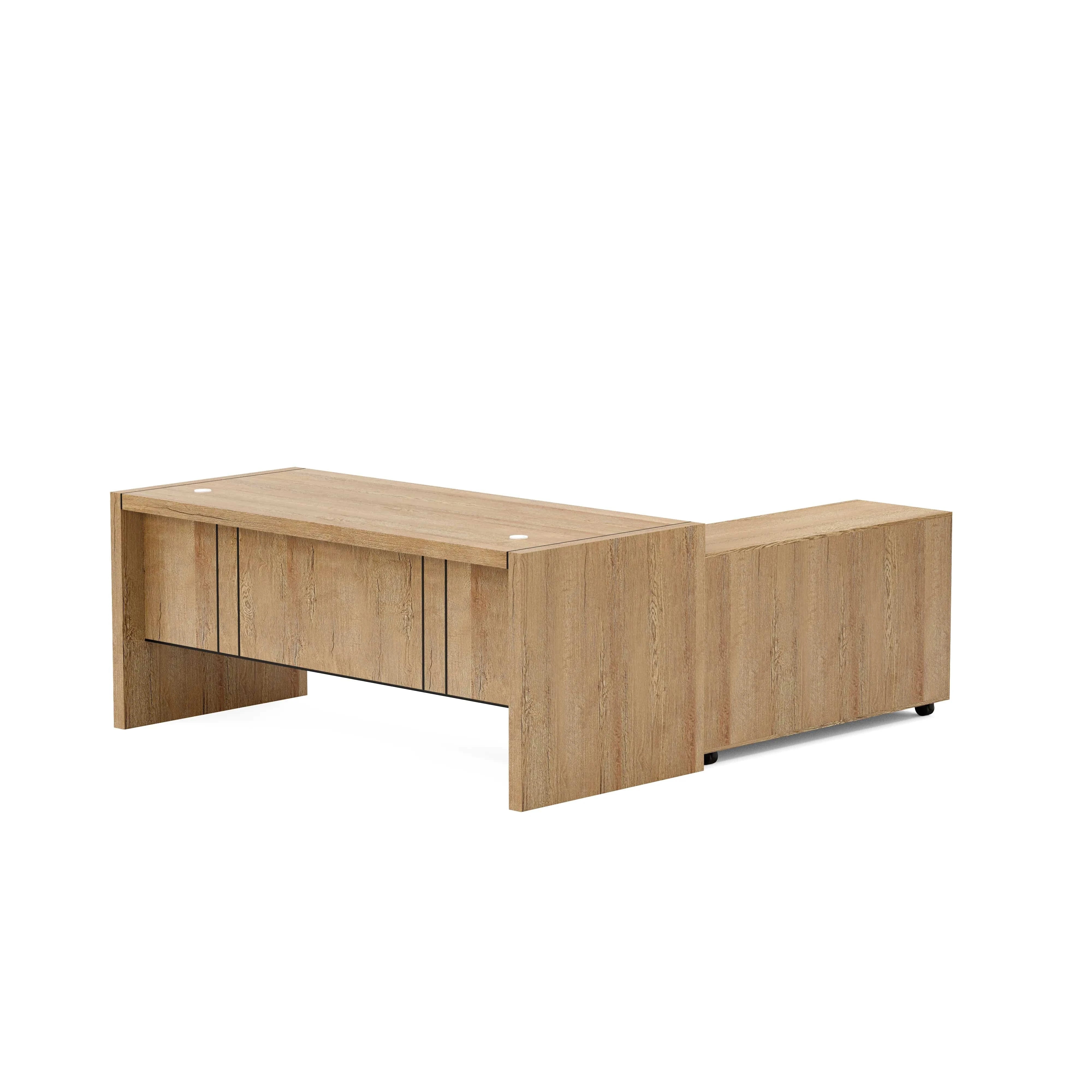 Juliet ยท Executive Desk w/ Mobile Storage