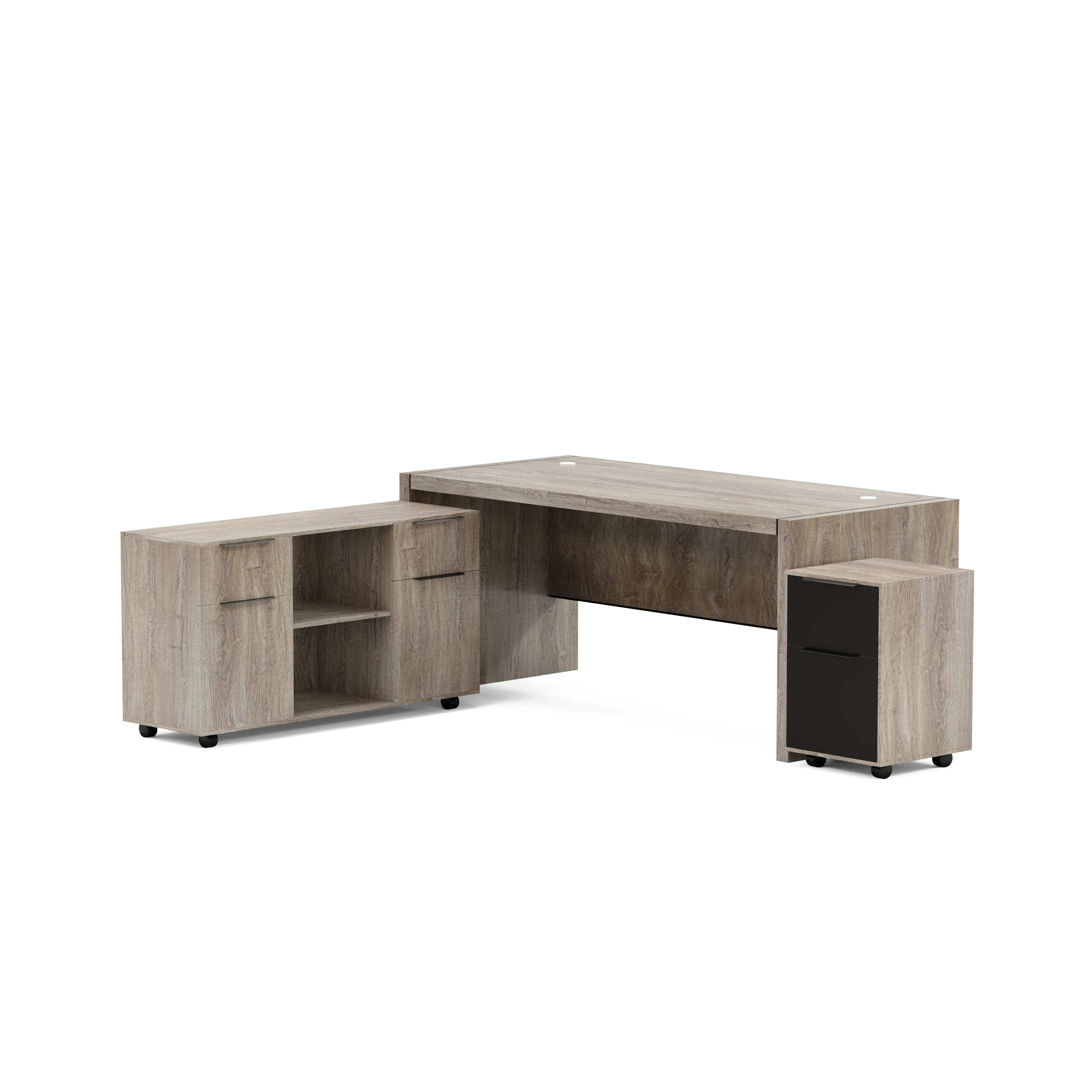 Juliet ยท Executive Desk w/ Mobile Storage