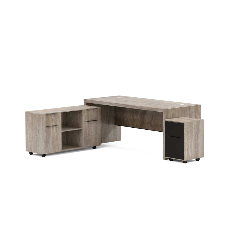 Juliet ยท Executive Desk w/ Mobile Storage