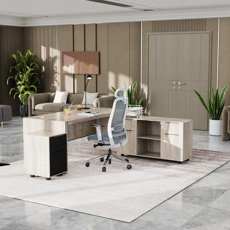 Juliet ยท Executive Desk w/ Mobile Storage