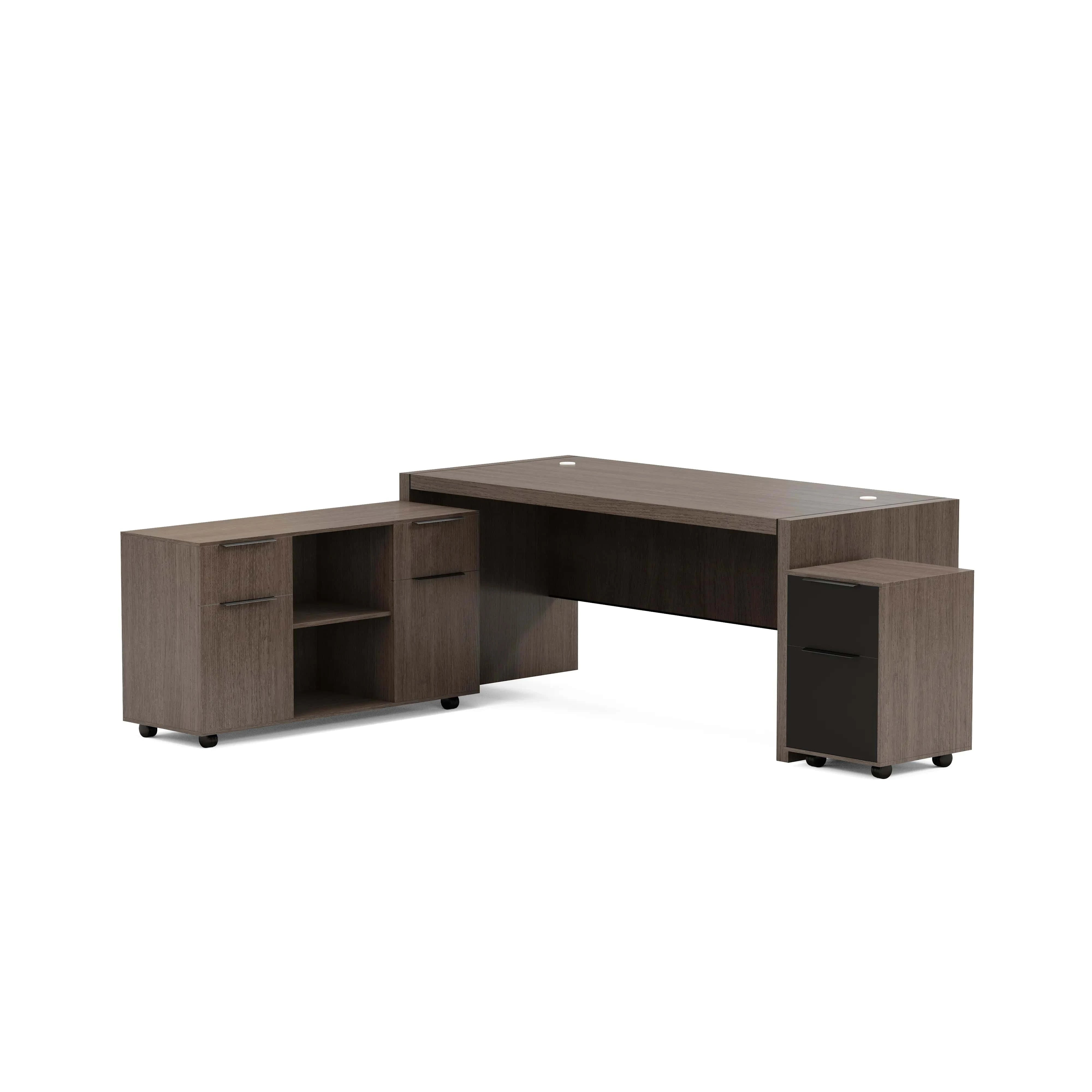 Juliet ยท Executive Desk w/ Mobile Storage