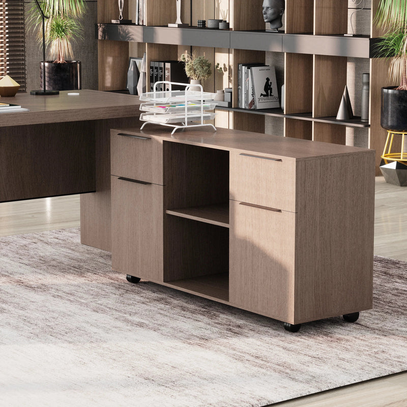 Juliet ยท Executive Desk w/ Mobile Storage
