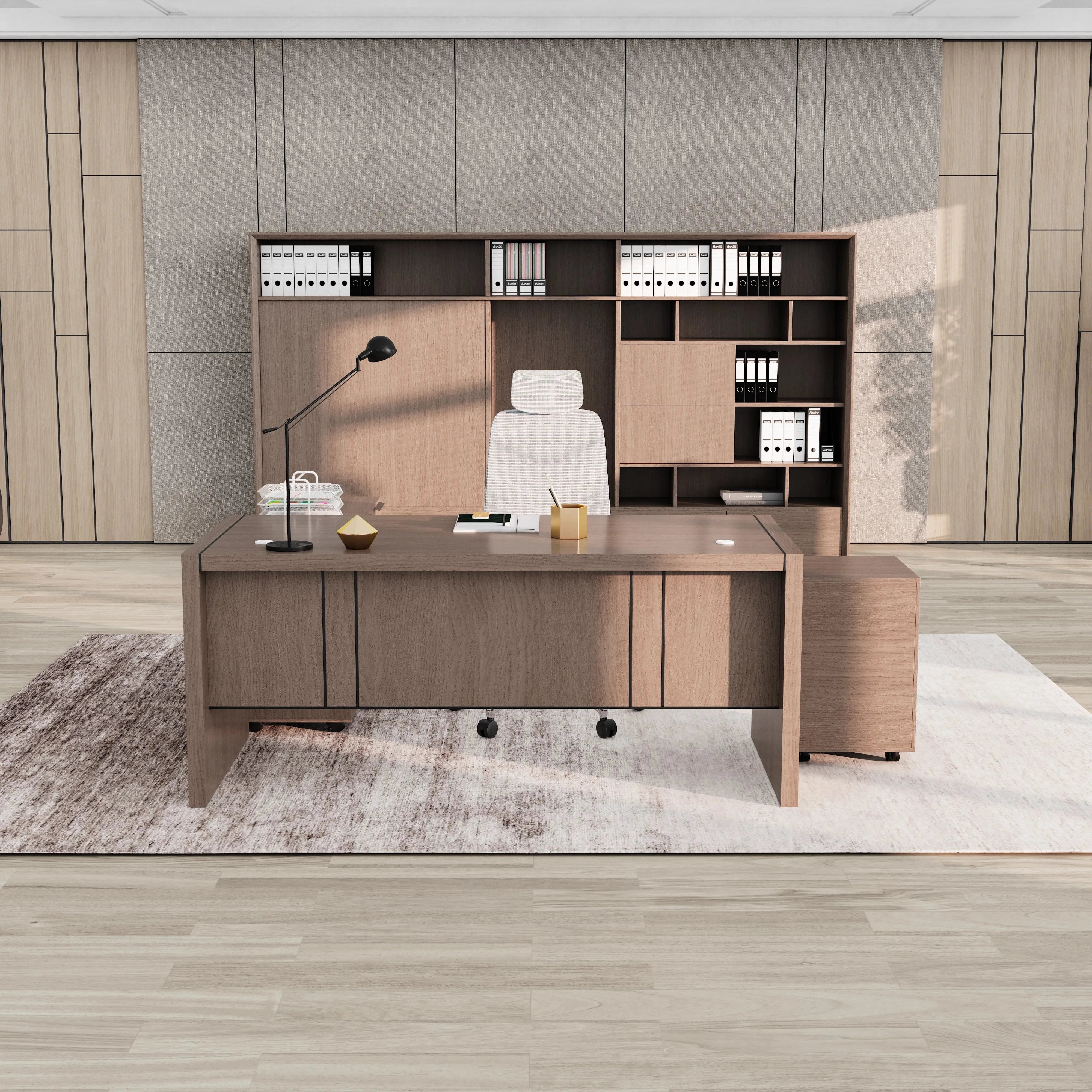 Juliet ยท Executive Desk w/ Mobile Storage