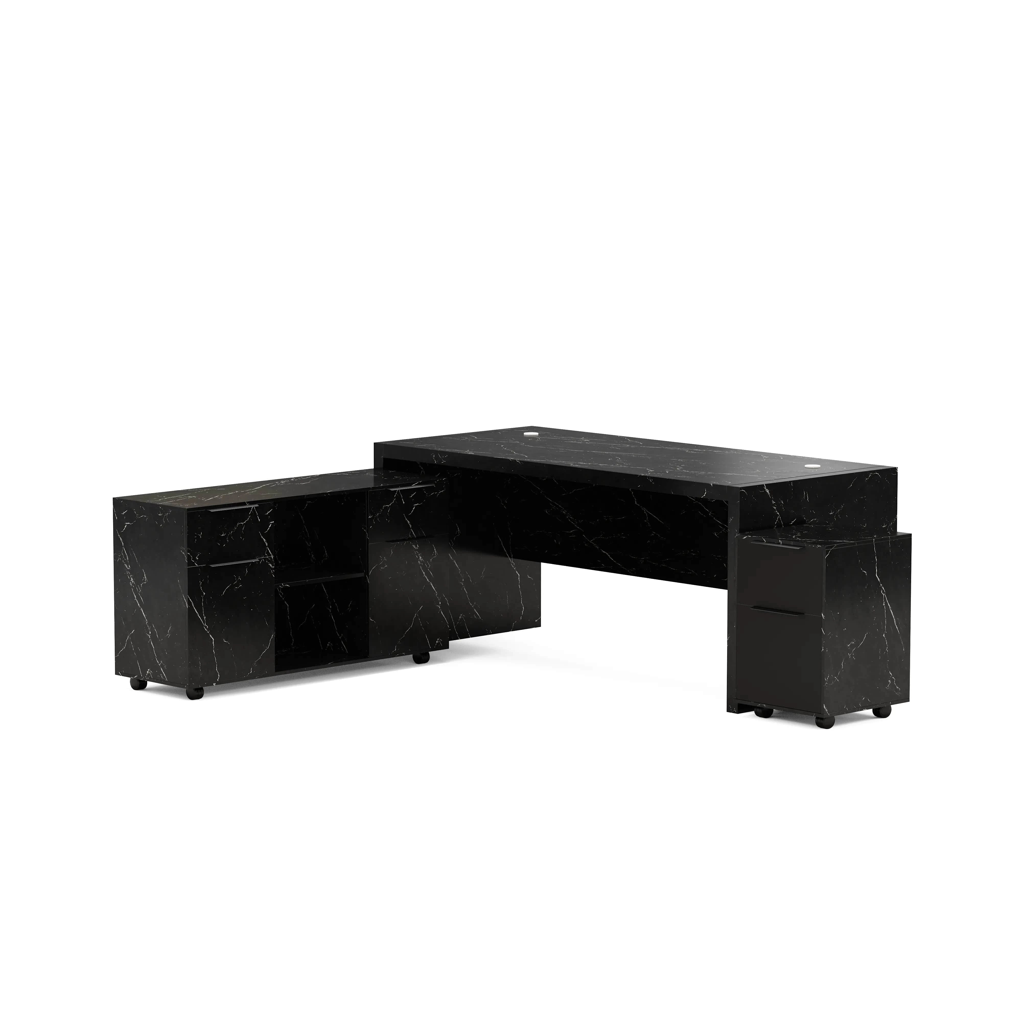 Juliet ยท Executive Desk w/ Mobile Storage