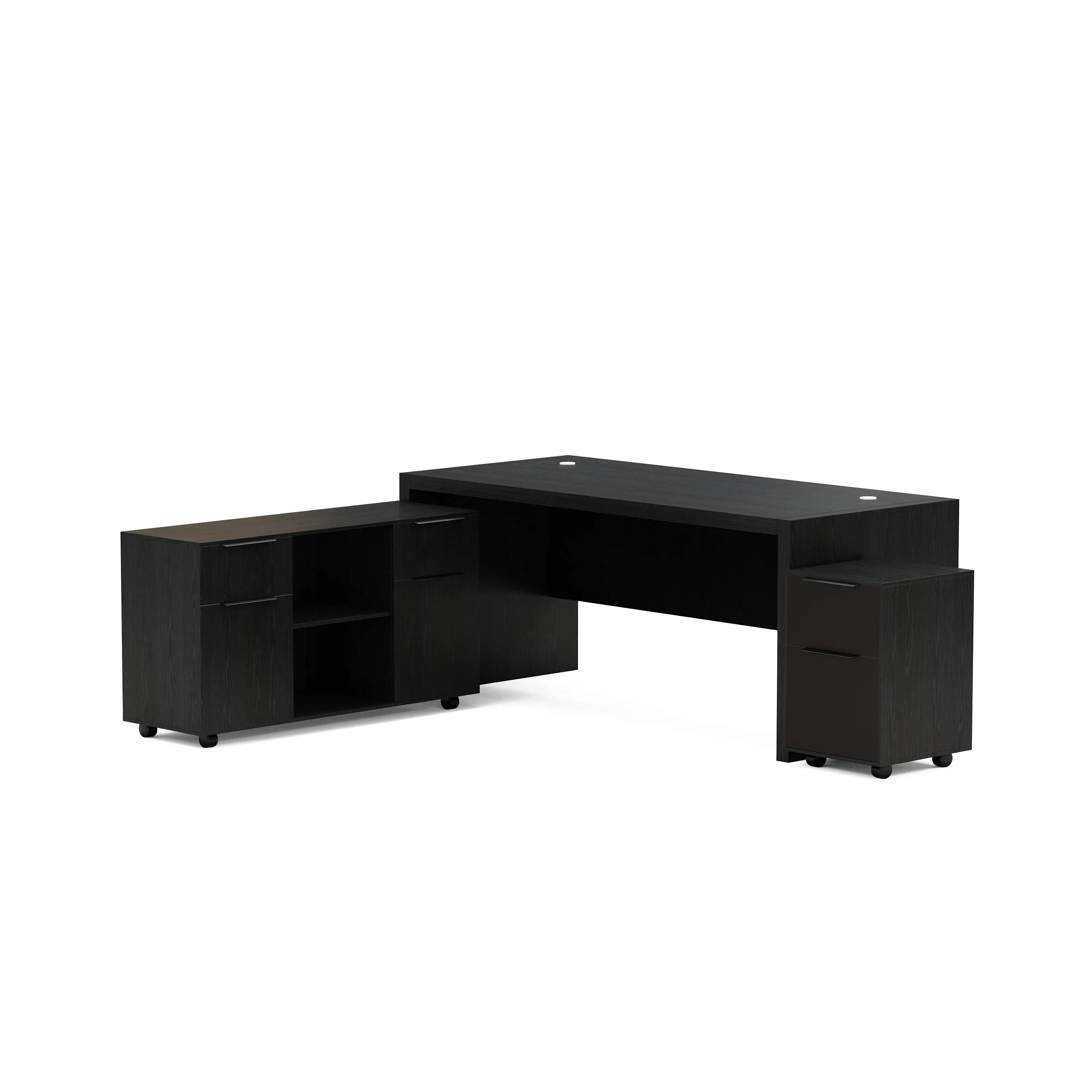 Juliet ยท Executive Desk w/ Mobile Storage