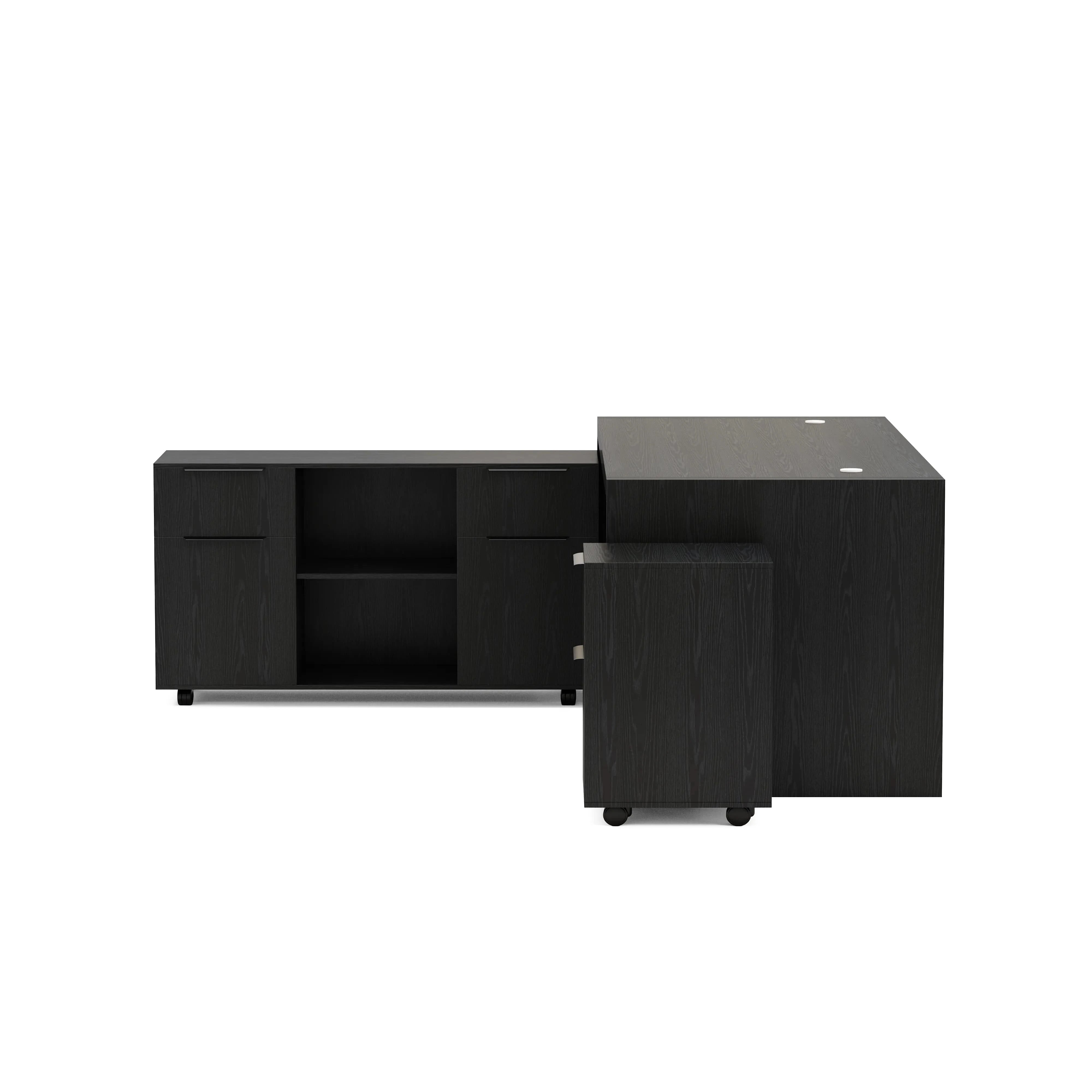 Juliet ยท Executive Desk w/ Mobile Storage