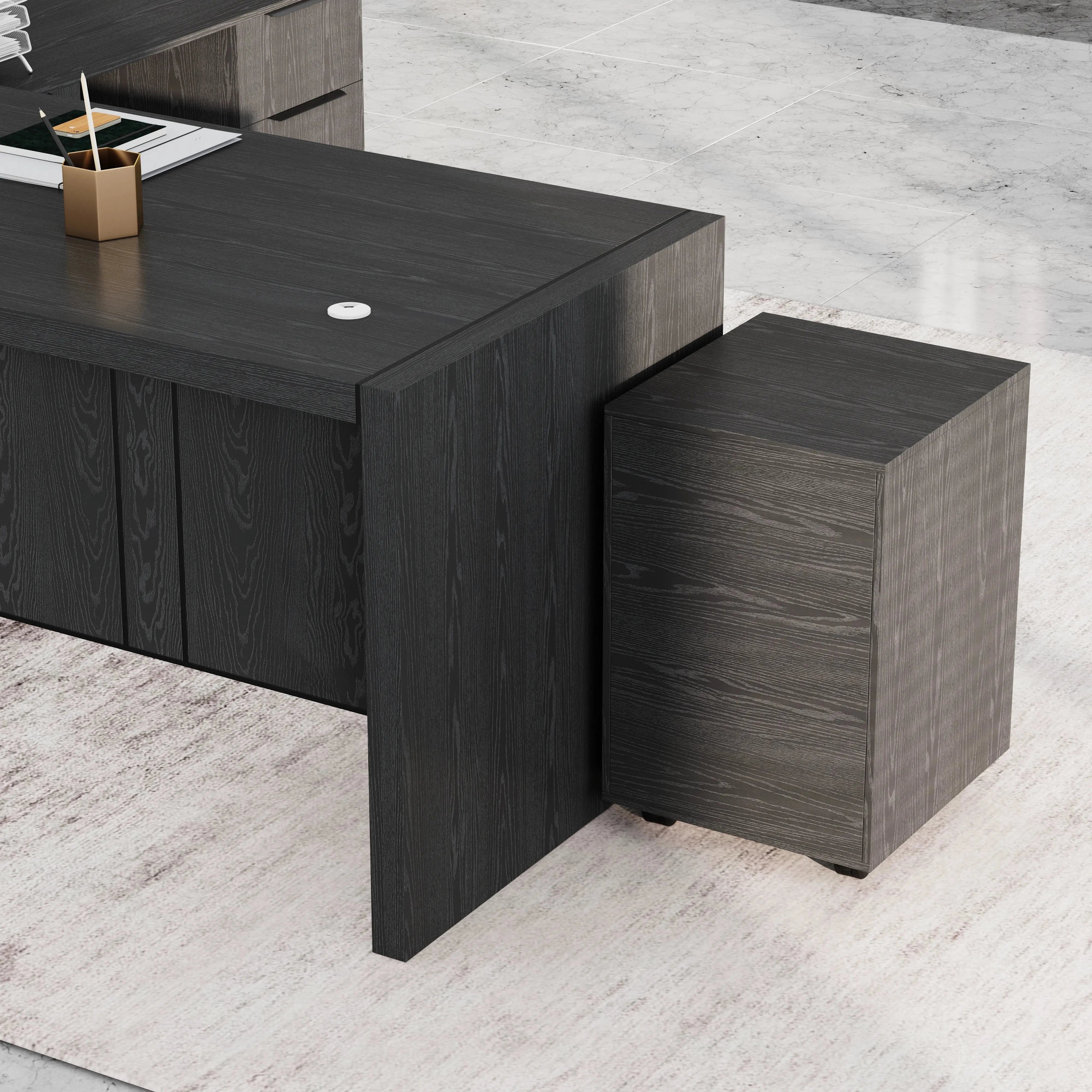 Juliet ยท Executive Desk w/ Mobile Storage
