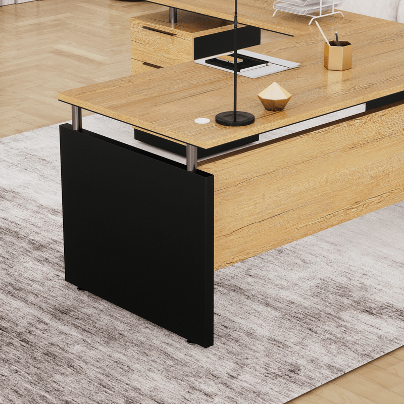 Juniper · Modern L-Shaped Executive Desk