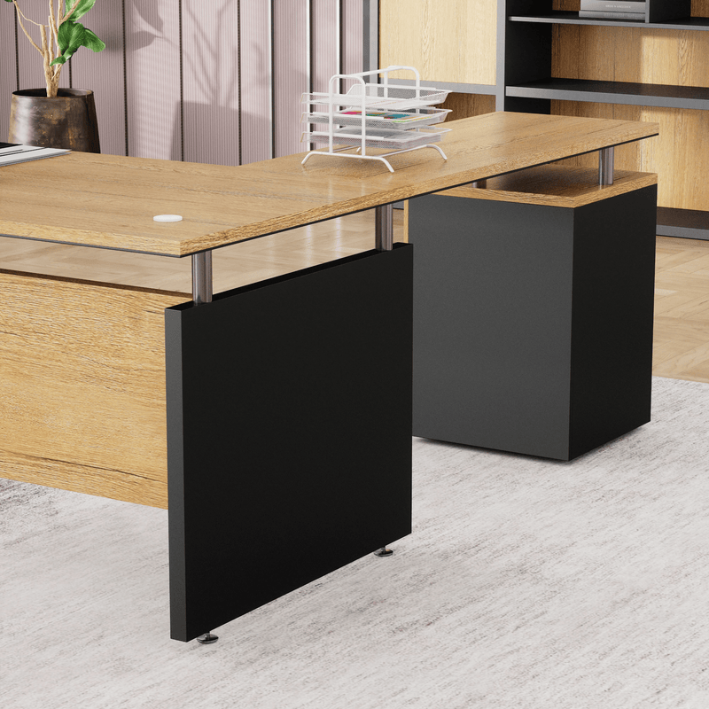 Juniper · Modern L-Shaped Executive Desk