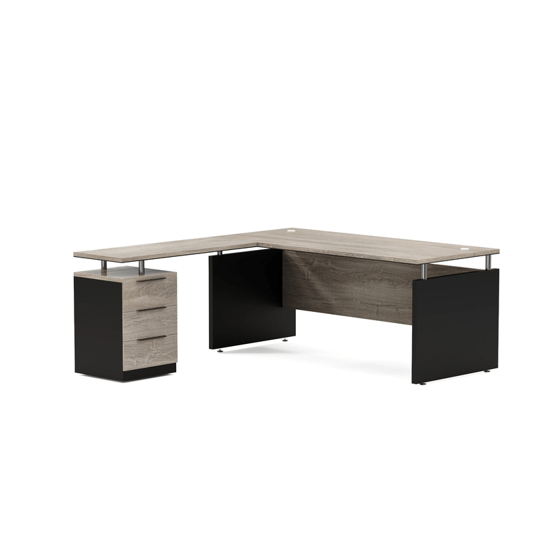 Juniper · Modern L-Shaped Executive Desk
