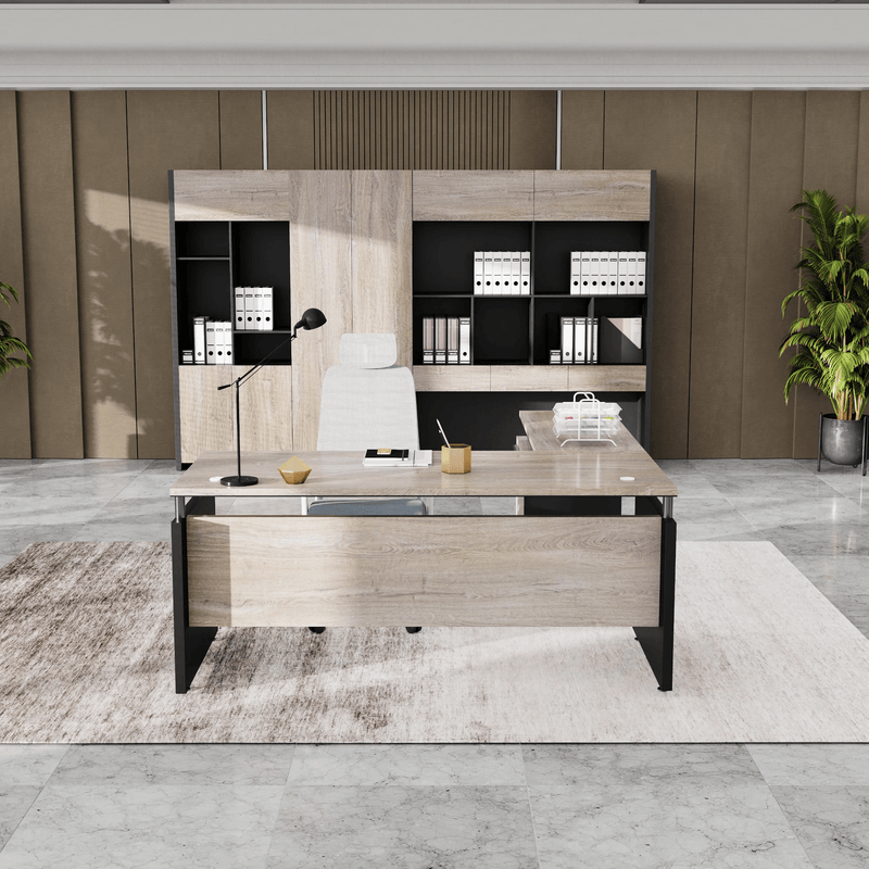 Juniper · Modern L-Shaped Executive Desk