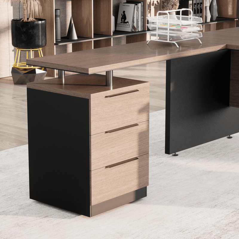Juniper · Modern L-Shaped Executive Desk