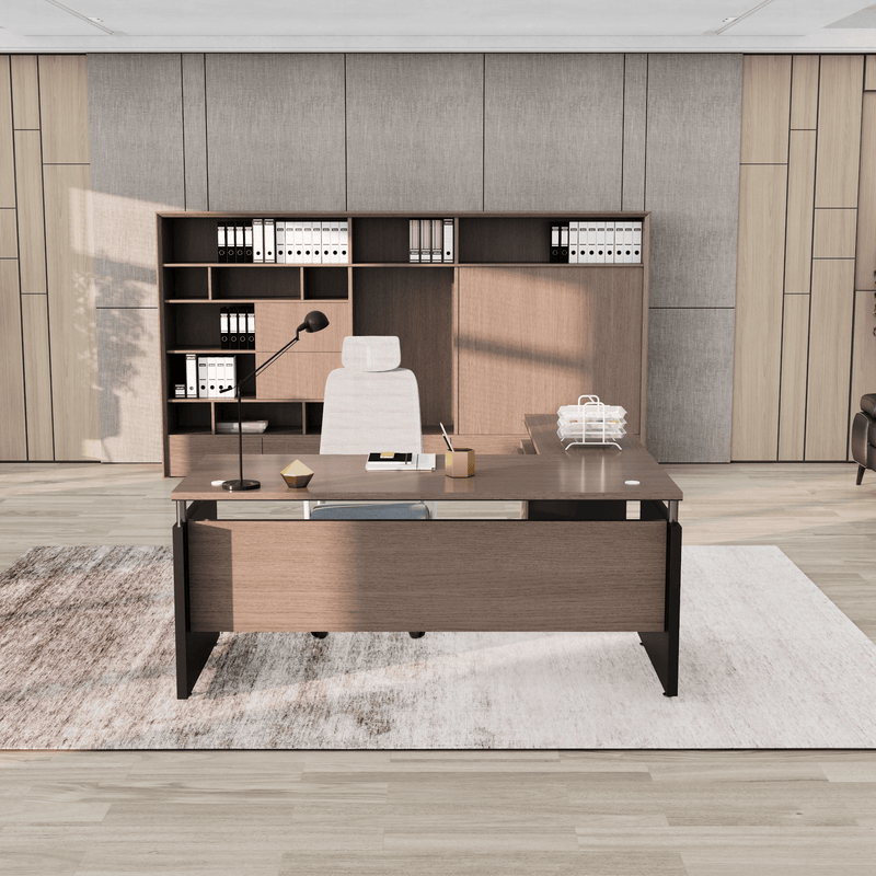 Juniper · Modern L-Shaped Executive Desk