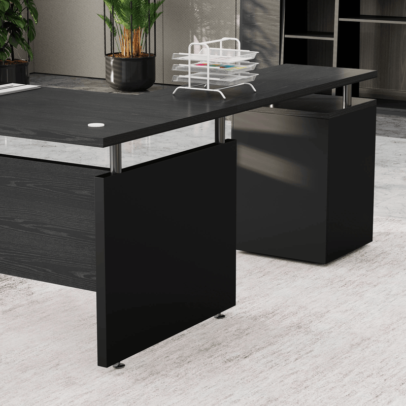 Juniper · Modern L-Shaped Executive Desk