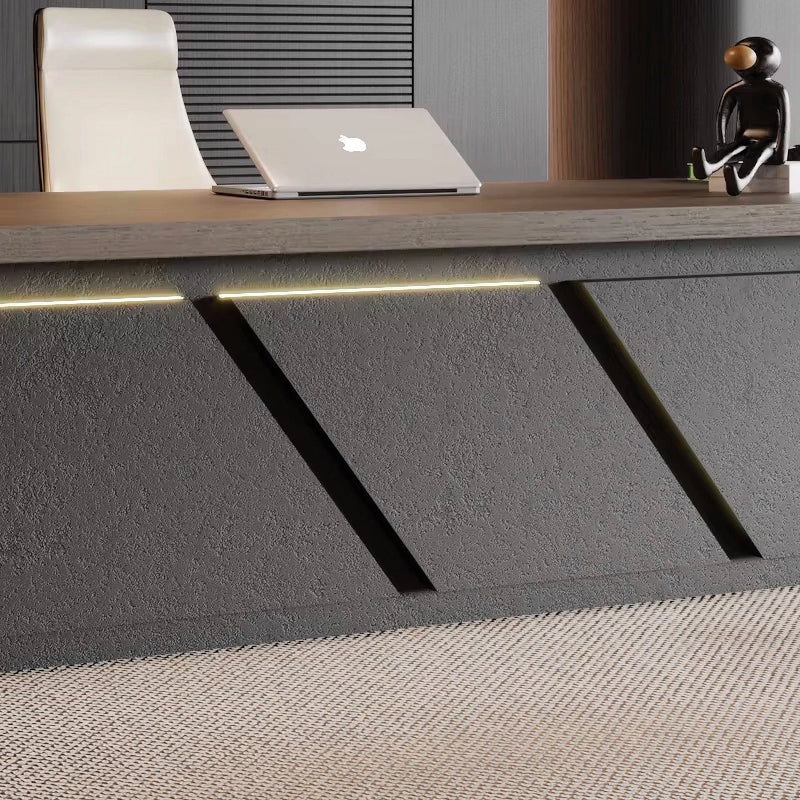 Kael · Modern L-Shaped Executive Desk