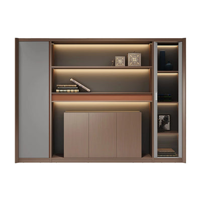 Kaelios ยท Office Shelves w/ Lighting & Storage
