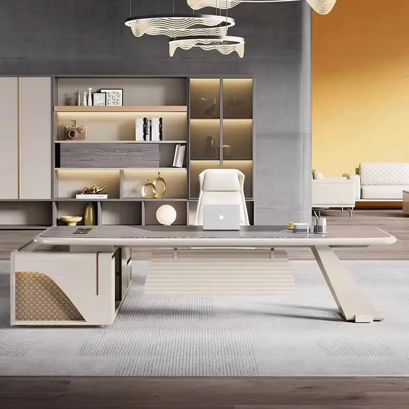 Kaelor · Modern L-Shaped Executive Desk