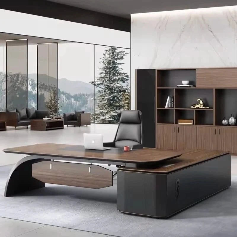 Kai ยท Modern L-Shaped Executive Desk