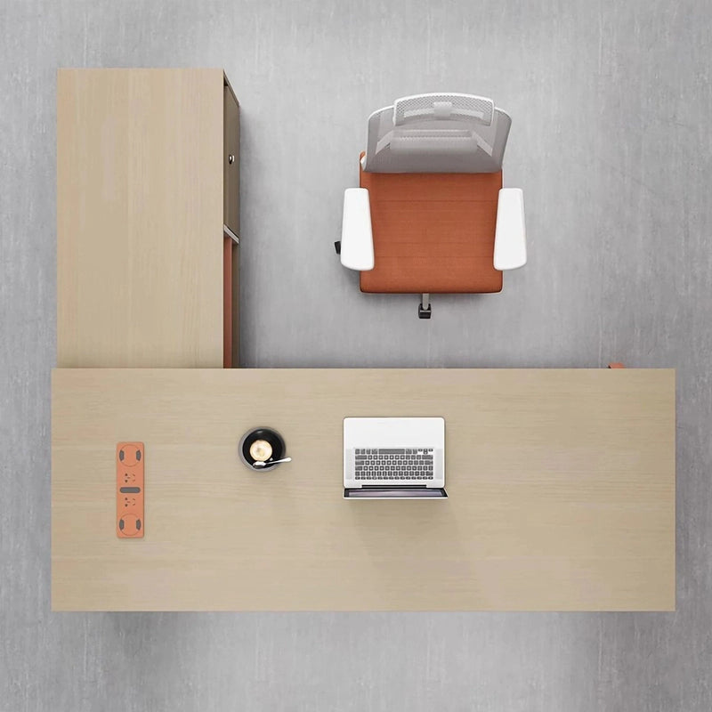 Kaiel · Modern L-Shaped Executive Desk